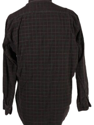 Vintage Kingfield Checked Corduroy Shirt XL Brown SH3243-81442