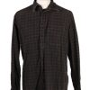 Vintage Kingfield Checked Corduroy Shirt XL Brown SH3243-0
