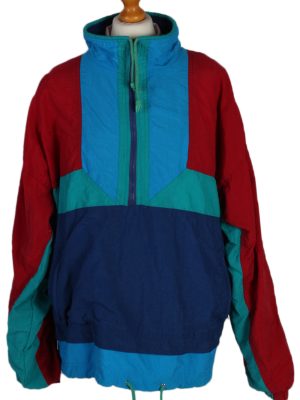 Vintage Marcel Clair Shell Tracksuit Top M Multi -SW1887-0