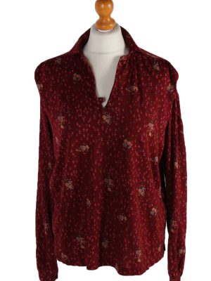 Vintage Unbranded Long Sleeve Flower Shirt S Multi LB083-0