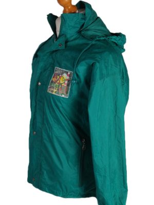 Vintage Jeantex Streetball Sports Raincoat Green RC312-81681