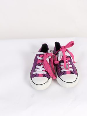 Vintage Converse Low Tops UK 5 Multi S410-84220