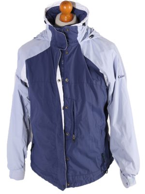 Vintage Columbia Long Sleeve Tracksuit Top M Blue -SW1924-0