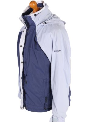 Vintage Columbia Long Sleeve Tracksuit Top M Blue -SW1924-83484