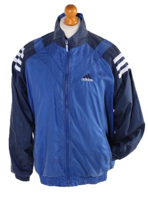 Vintage Adidas Long Sleeve Tracksuit Top XL Blue -SW1934-0