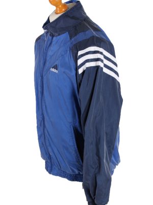 Vintage Adidas Long Sleeve Tracksuit Top XL Blue -SW1934-83412