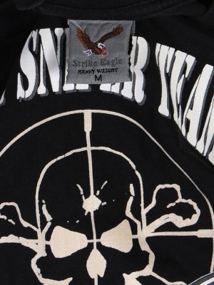 Vintage Strike Eagle T-Shirt M Black TS092-81859