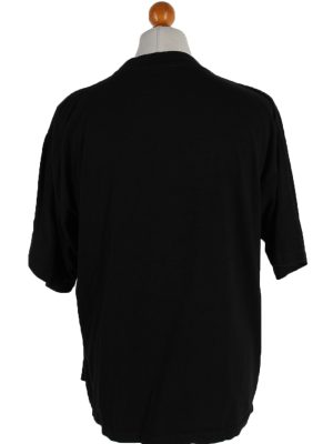 Vintage Rough Trade Short Sleeve Shirt XXL Black TS122-82838