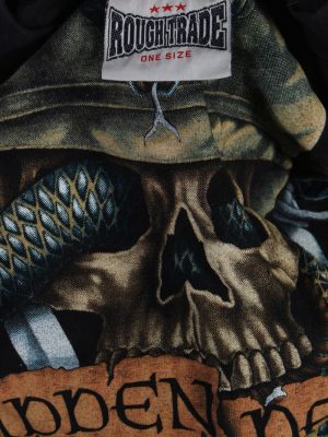 Vintage Rough Trade Short Sleeve Shirt XXL Black TS122-82839