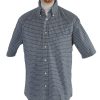 Vintage Tommy Hilfiger Short Sleeve Shirt M Multi SH3332-0
