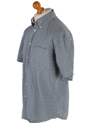 Vintage Tommy Hilfiger Short Sleeve Shirt M Multi SH3332-85580