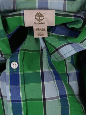 Vintage Timberlan Short Sleeve Shirt XL Multi SH3336-85598