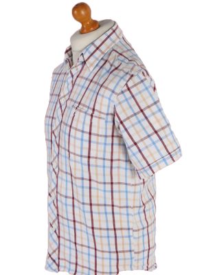 Vintage Lee Cooper Short Sleeve Shirt S Multi SH3339-85608