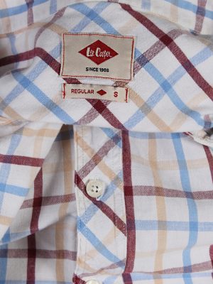 Vintage Lee Cooper Short Sleeve Shirt S Multi SH3339-85610