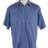 Vintage Pierre Cardin Short Sleeve Shirt XXL Blue SH3346-0