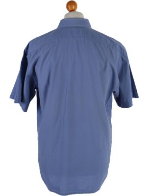 Vintage Pierre Cardin Short Sleeve Shirt XXL Blue SH3346-85637