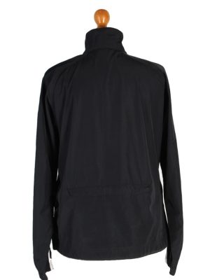 Vintage Adidas 3 Stripe Tracsuit Top L Black -SW1921-92694