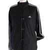 Vintage Adidas 3 Stripe Tracsuit Top L Black -SW1921-0