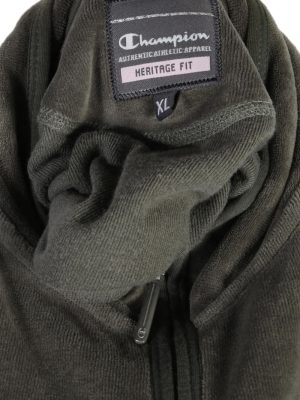 Vintage Champion Runner Tracsuit Top L Green -SW1920-92691