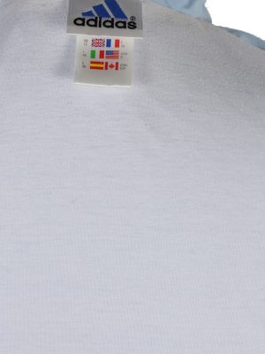 Vintage Adidas Three Stripes Long Sleeve Tracksuit Top M Turquoise -SW1962-85355