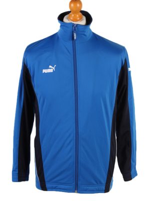 Vintage Puma Long Sleeve Tracksuit Top S Blue -SW1973-0
