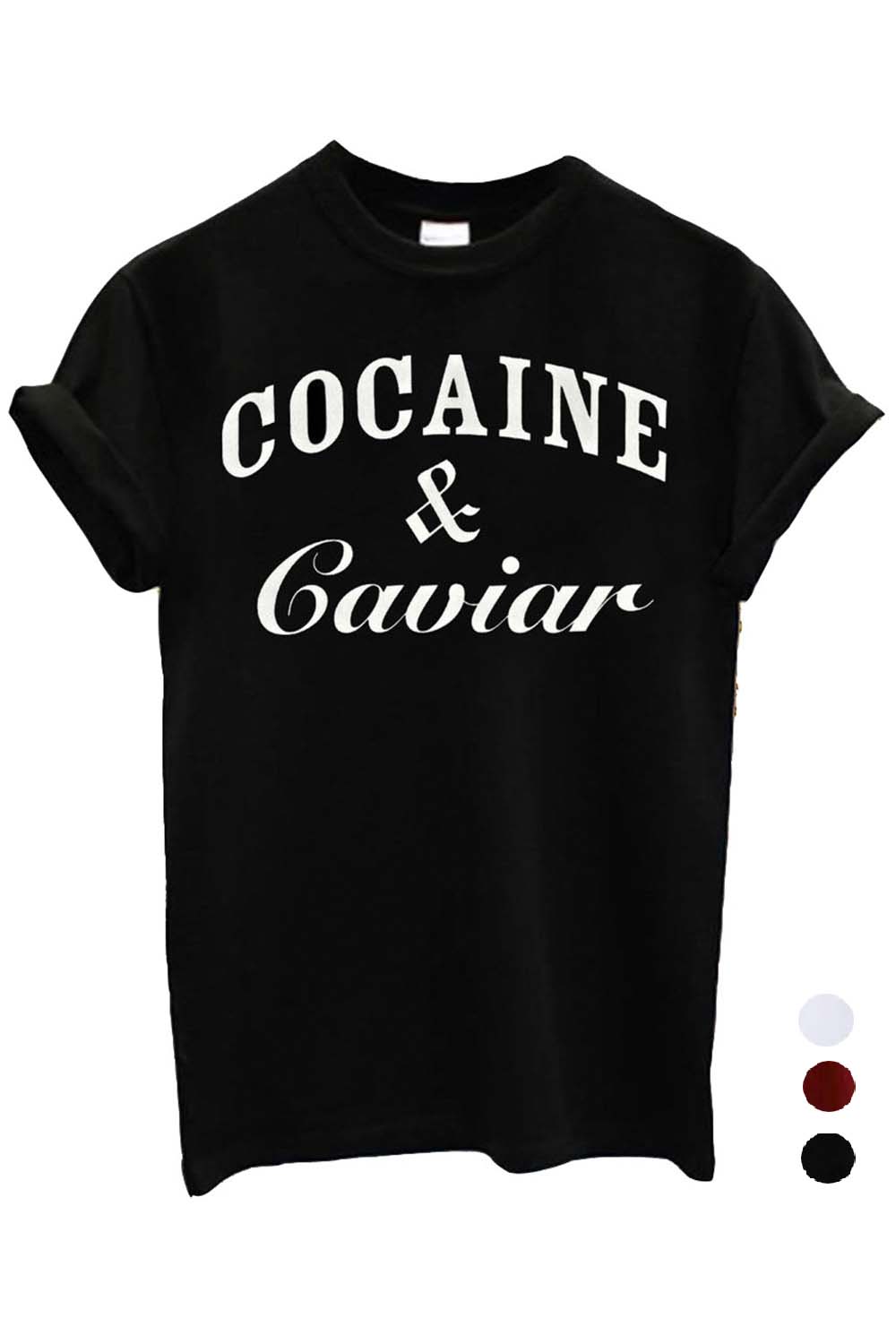 sav Hold op dollar Cocaine And Caviar Unisex T-shirt Swag Hipster Castles Crooks Yolo Dope  Tumblr - Pepper Tree London
