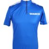 Vintage Wabco World of Textile Short Sleeve L Blue CW0600-0