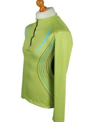 Vintage Crivit Sports Activewear Long Sleeve M Green CW0625-88583