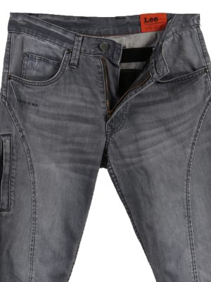 Vintage Lee Ripped Faded Unisex Jeans W32 L28 Gray J3512-87927