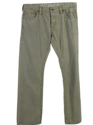 Vintage Mustang Ripped Faded Unisex Jeans W36 L33 Brown J3580-0