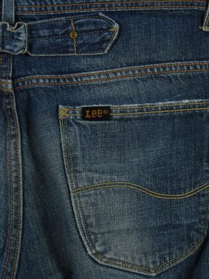 Vintage Lee Ripped Faded Unisex Jeans W32 L34 Blue J3590-88699
