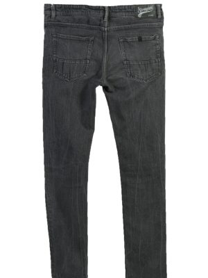 Vintage Springfield Slim Ripped Faded Unisex Jeans W34 L34 Gray J3591-88702