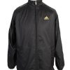 Vintage Adidas Three Stripes Tracksuit Top S Black -SW1985-0