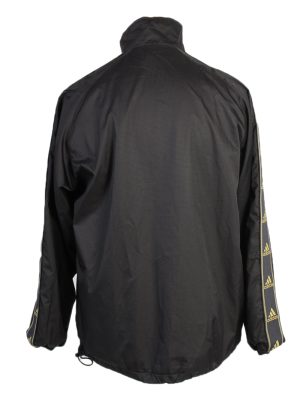 Vintage Adidas Three Stripes Tracksuit Top S Black -SW1985-86794