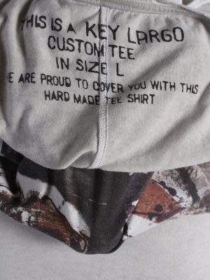 Vintage Unbranded Short Sleeve Shirt L Gray TS195-90731