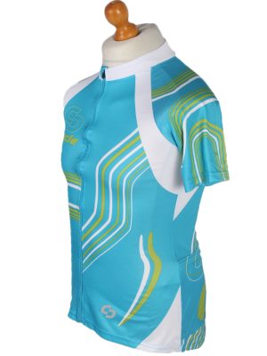 Vintage Crivit Sports Cycling Short Sleeve Bicycle Jersey Racing M Multi CW0696-93886