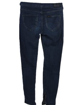 Vintage Lee Stone Washed Denim Jeans W28 L33 Navy J3786-92542