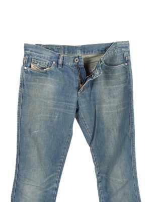 Vintage Diesel Mid Waist Slim/Skinny Denim Jeans W28 L31 Blue J3935-95086