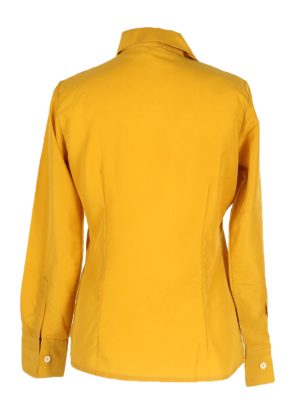 Vintage 3Pi Shirt Long Sleeve M Brown LB224-95679