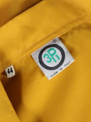 Vintage 3Pi Shirt Long Sleeve M Brown LB224-95680