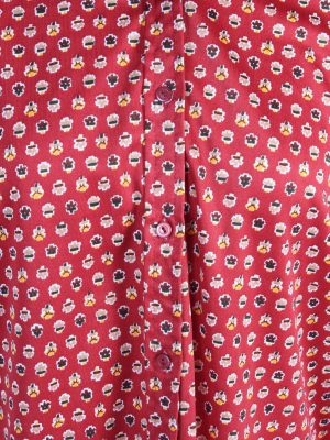 Vintage Unbranded Shirt Long Sleeve L Red LB225-95684