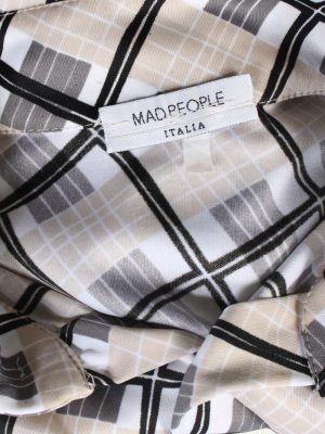 Vintage Mad People Shirt Long Sleeve L Multi LB228-95696