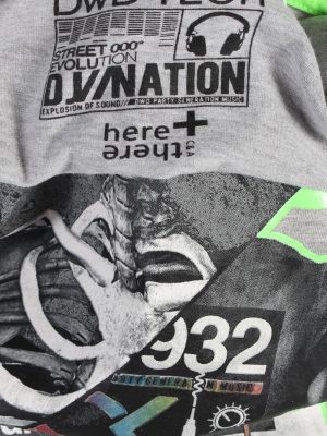 Vintage C&A Short Sleeve Shirt M Multi TS225-92045