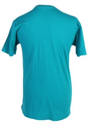 Vintage Off The Wall Remake Cool Dog Printed T-Shirt M Turquoise TS269-92281