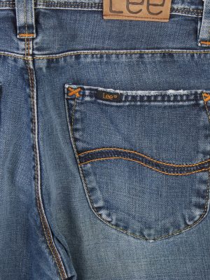 Vintage Lee Marshall Straight Leg High Waist Jeans 29 in. Blue J4051-97280