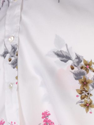 Vintage Carrel Shirt Short Sleeve M White LB236-96766