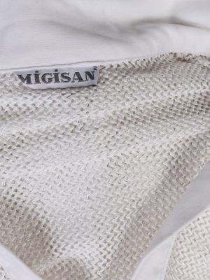 Vintage Migison Shirt Short Sleeve M White LB242-96790