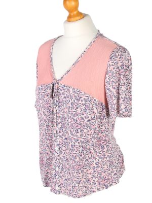 Vintage Cherie Blouses Short Sleeve S Multi LB246-96804