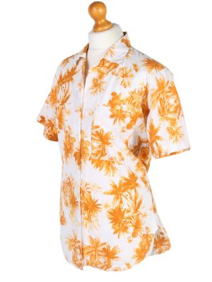 Vintage Lady Blouses Shirt Short Sleeve L Multi LB264-96902