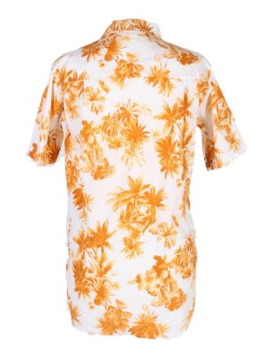 Vintage Lady Blouses Shirt Short Sleeve L Multi LB264-96903